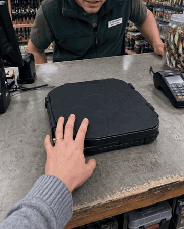 Folds flat, stows anywhere